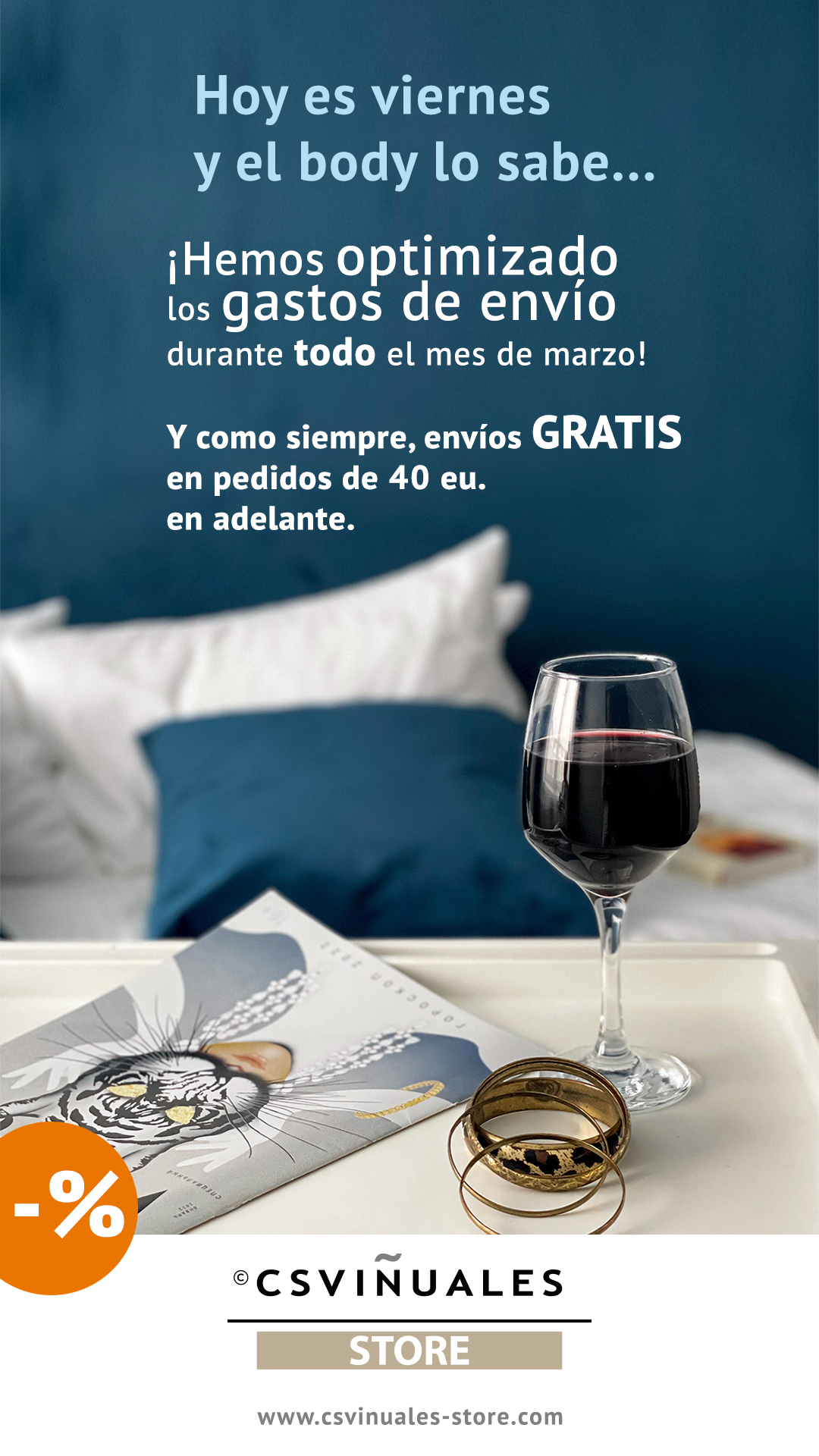 Creatividad gastos de envío CSVinuales-Store