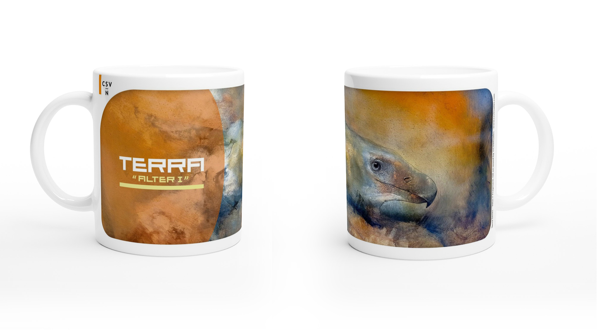 Diseño de taza Terra colección CSVinuales-Store